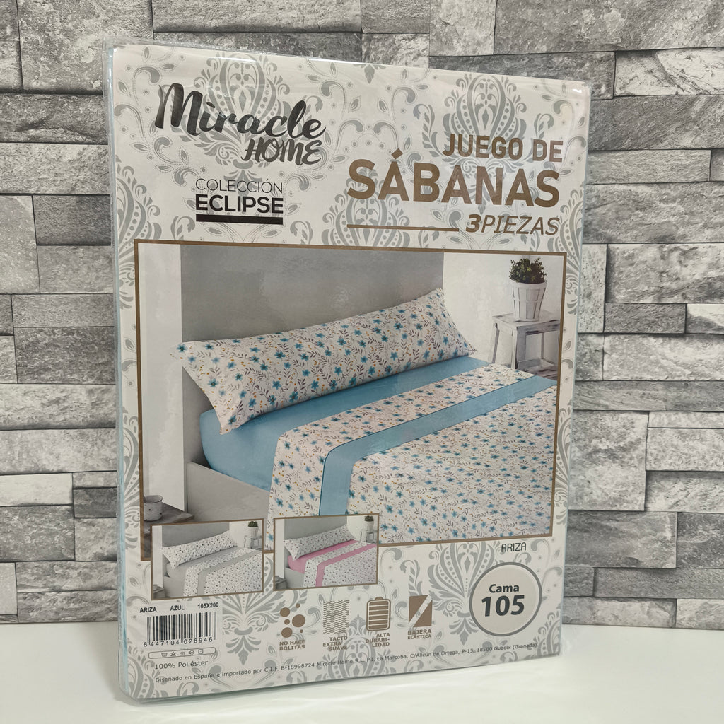 Juego de sábanas ARIZA rosa