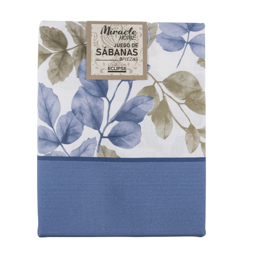 Juego de sábanas TAUSTE azul